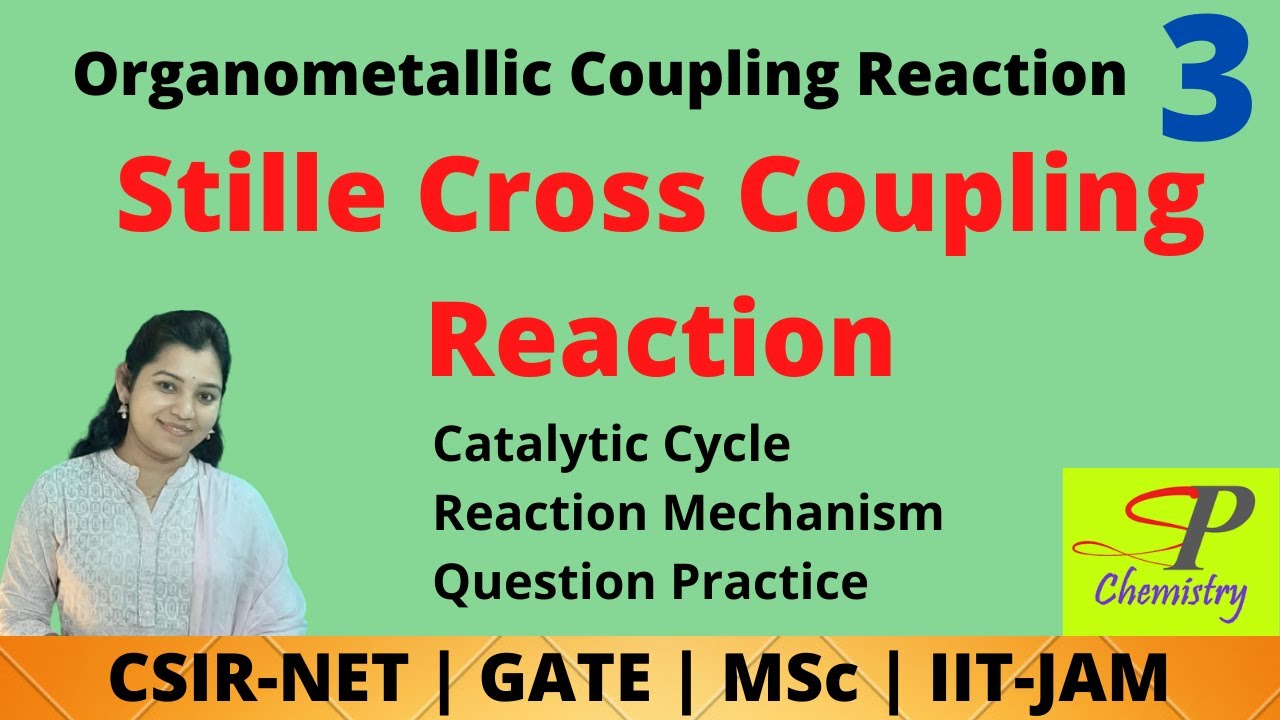 Stille Cross Coupling Reaction | Mechanism | Catalytic Cycle | Question Parctice | CSIR NET | GATE