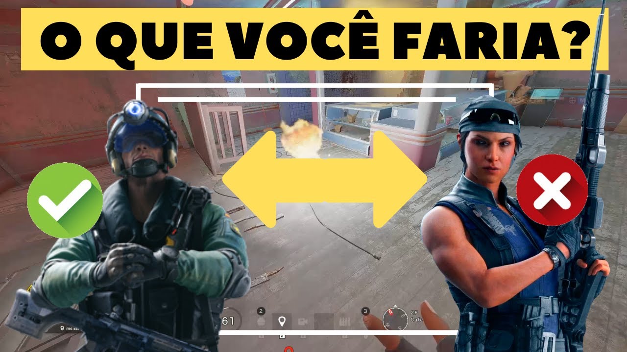 O QUE VOCÊ FARIA? EP.1 || RAINBOW SIX SIEGE