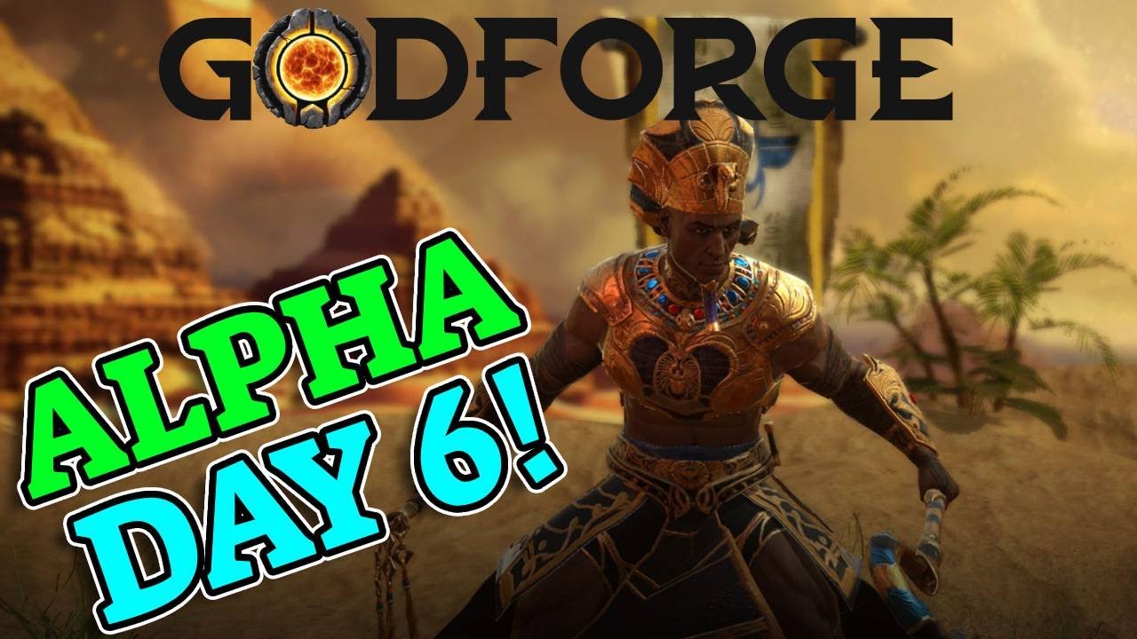 Godforge Alpha Challenge Wave Day 6  | Tower defeated now the grind fog big DMG.