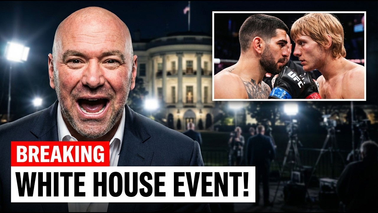 Dana White ANNOUNCED Ilia Topuria vs Paddy Pimblett as UFC White House MAIN EVENT