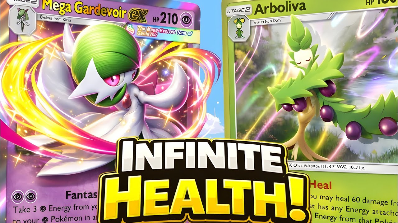 200 HP HEAL IN ONE TURN !! MEGA GARDEVOIR is IMMORTAL.