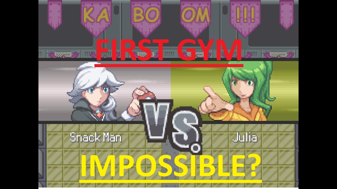 THE IMPOSSIBLE FIRST GYM: Can I Survive Julias Explosive Team in Pokemon Reborn?