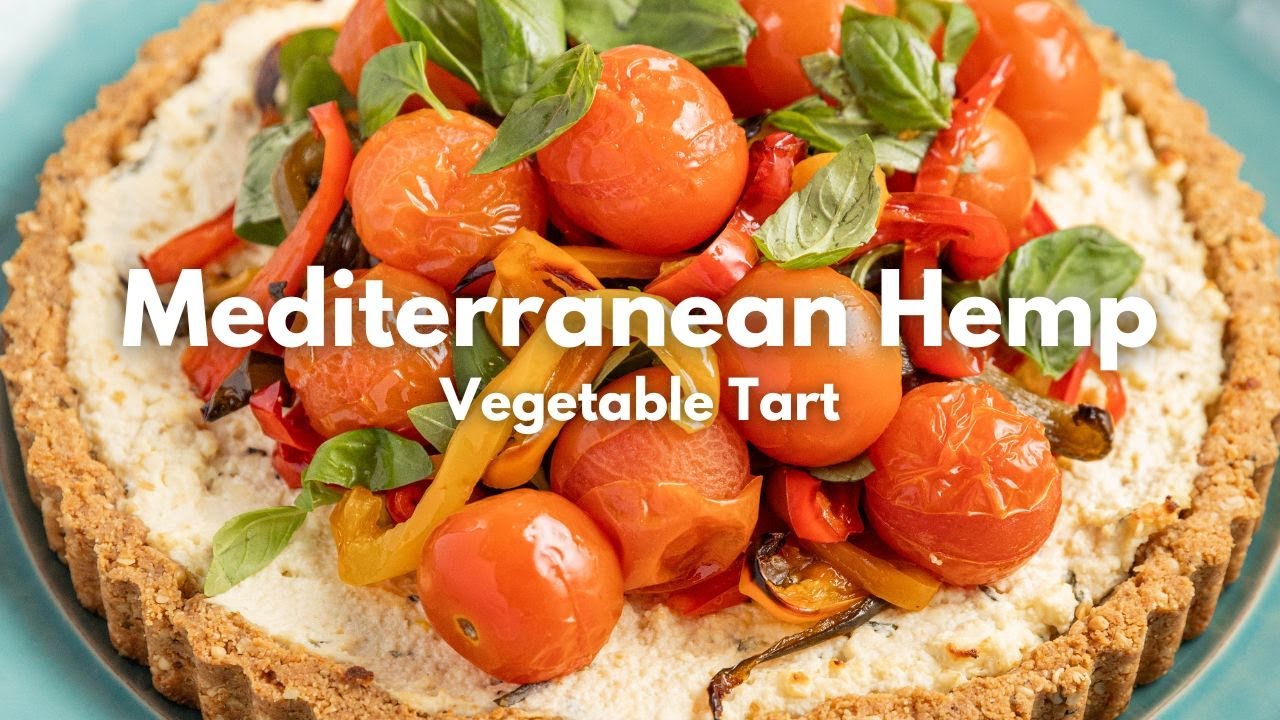 Impressive Hemp & Almond Vegetable Tart