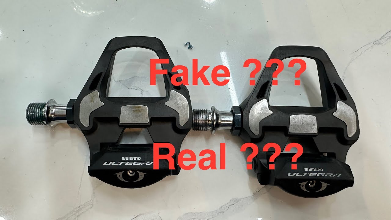 Cách phân biệt đâu là Pedal Ultegra FAKE và REAL???
