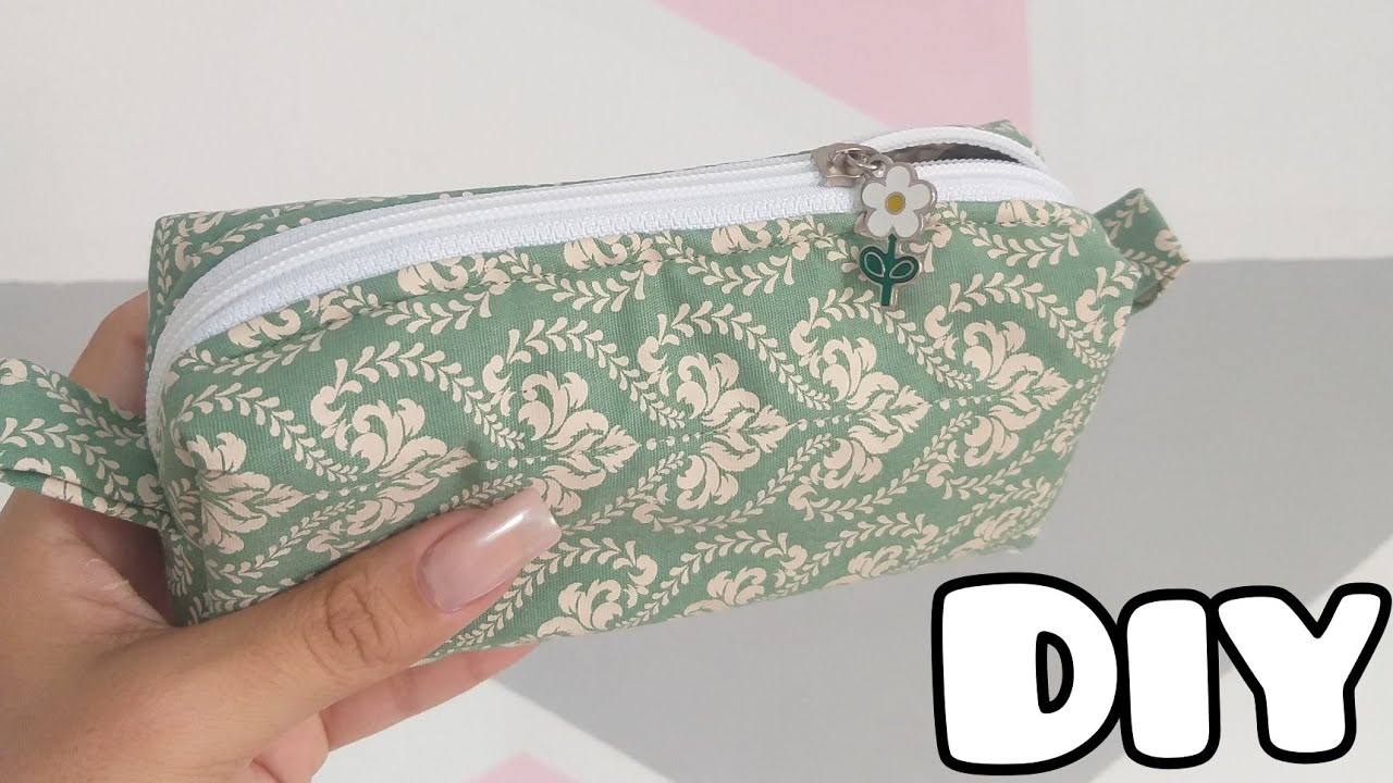 Estojo escolar FÁCIL -Passo a passo  