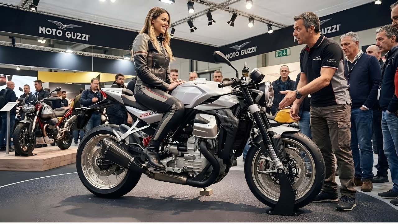 FINALLY, THE NEW 2026 MOTO GUZZI V100 SILVER EAGLE IS LAUNCHED!!