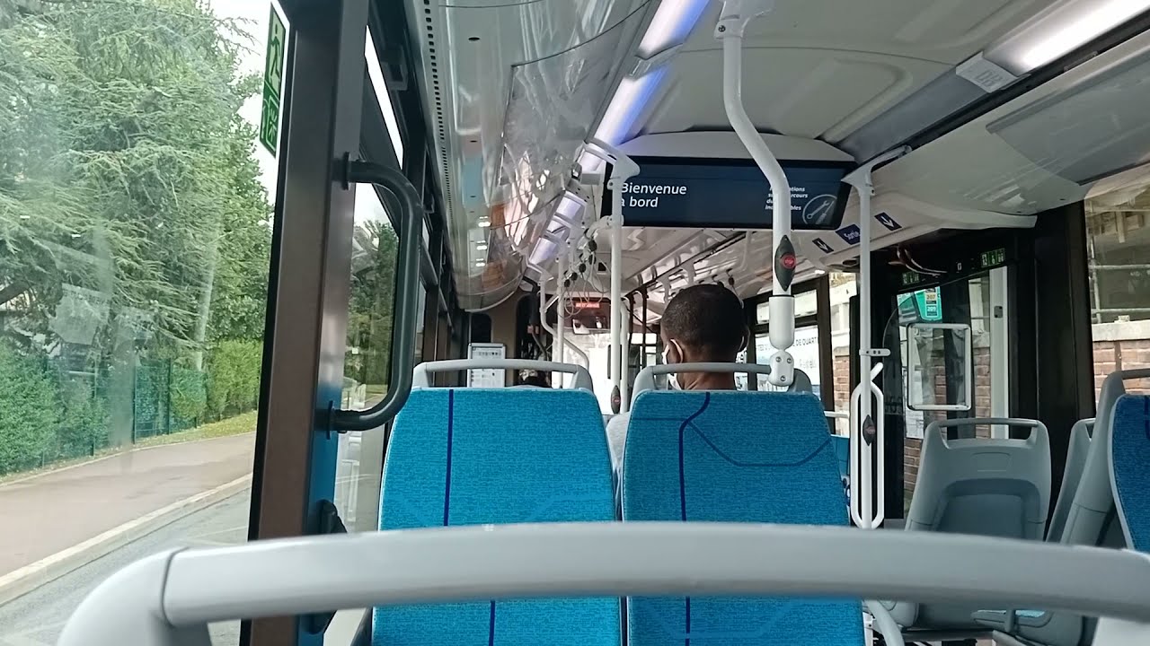 Bus 209 Urbanway 12 GNV N°5882 Voyage entre Villiers-sur-Marne - Plessis-Trévise et Cimetière Part 1