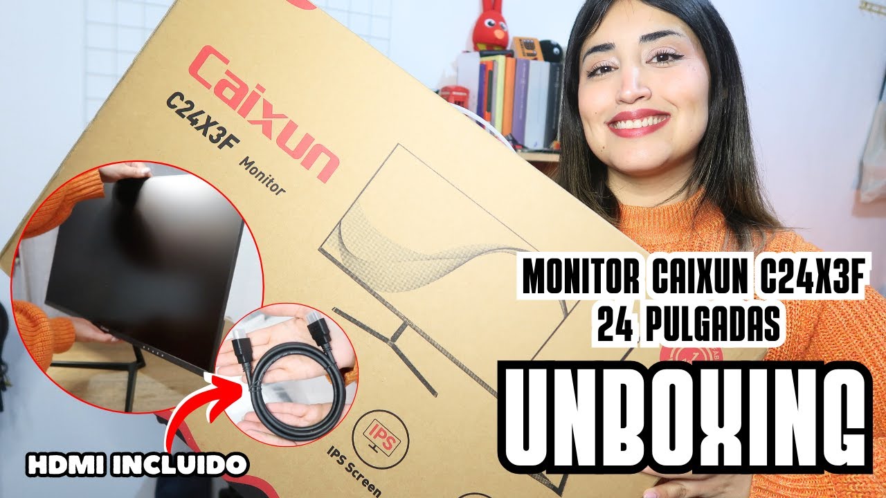 UNBOXING Monitor CAIXUN 24 Pulgadas | @Catu