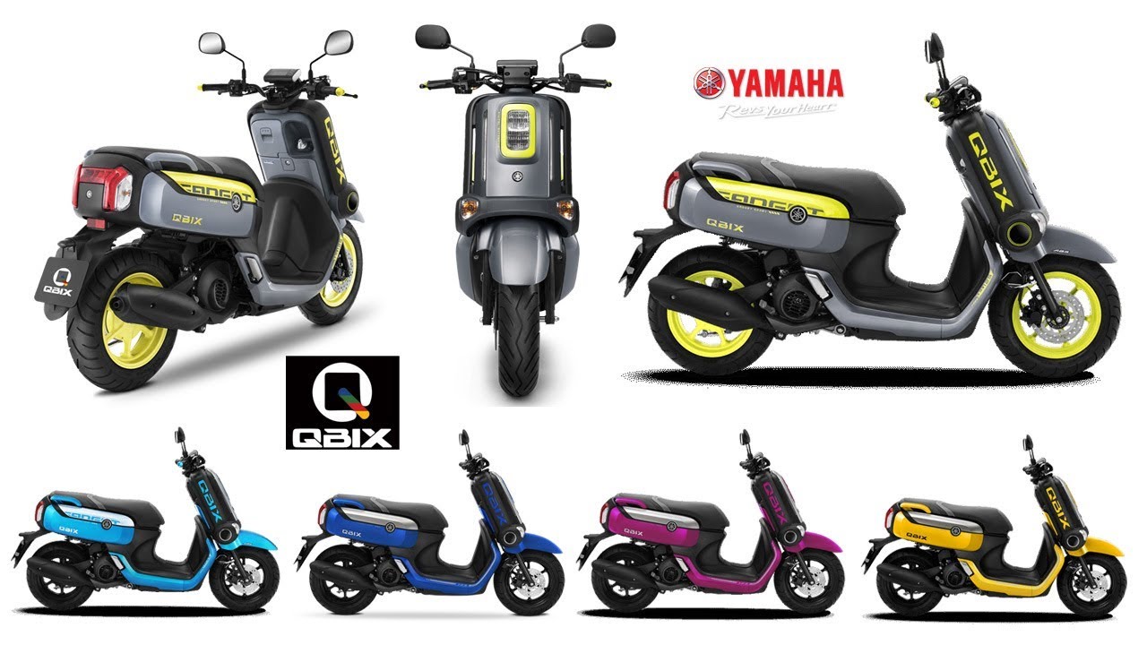 Colors and Trim | Yamaha QBIX Scooter (Thailand 2018)
