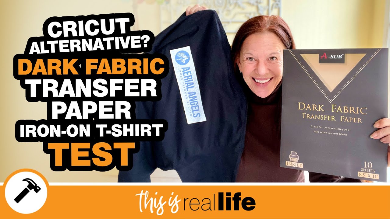 Альтернатива Cricut? Тест на термобумаге для переноса изображения на тёмную ткань. ЭТО РЕАЛЬНАЯ Ж...