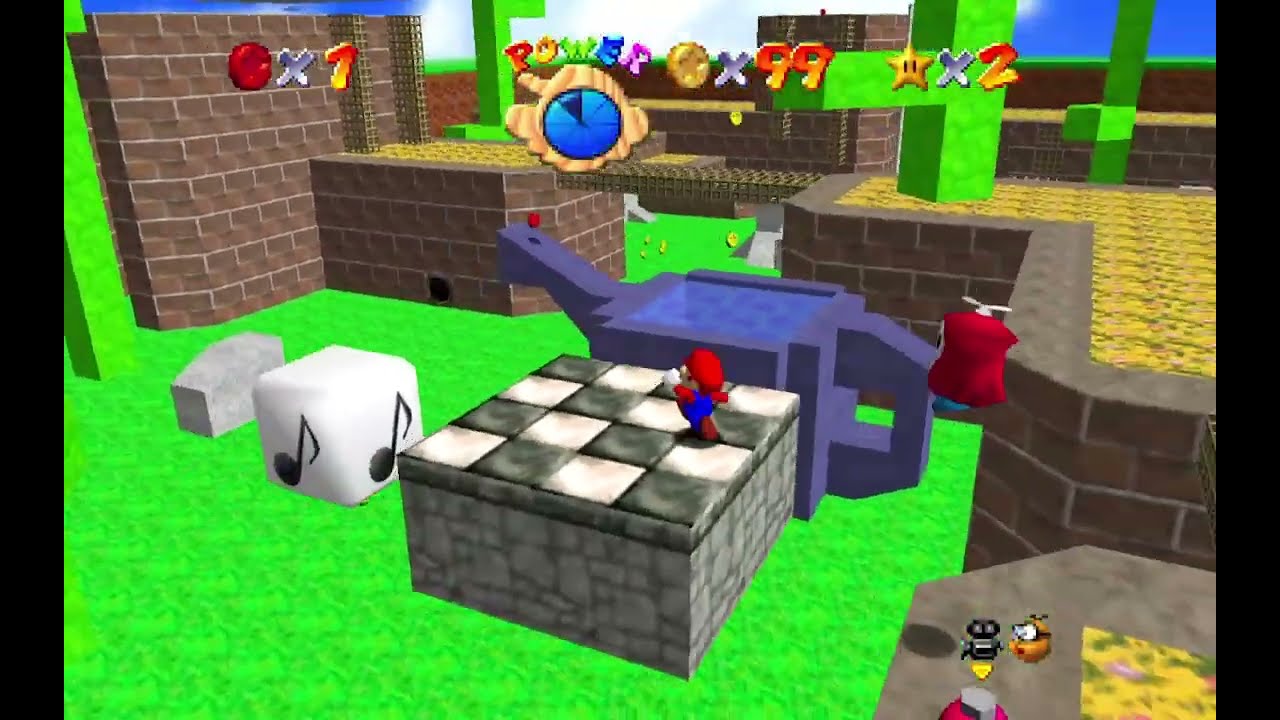 Grand Gardens v2 by jusiblec - Mario Builder 64