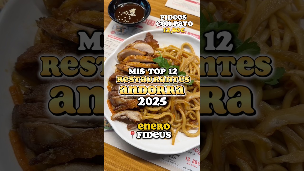 Un año comiendo en Andorra