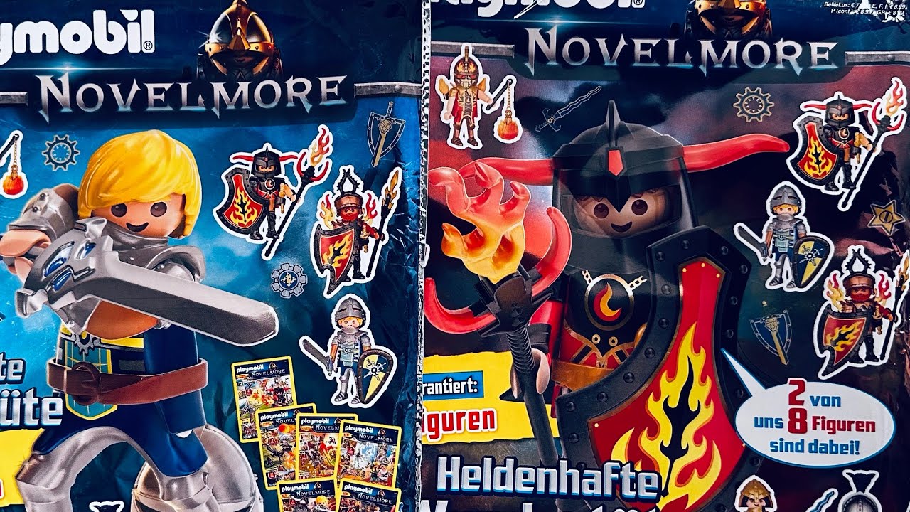 NEUE playmobil Novelmore Wundertüten auspacken