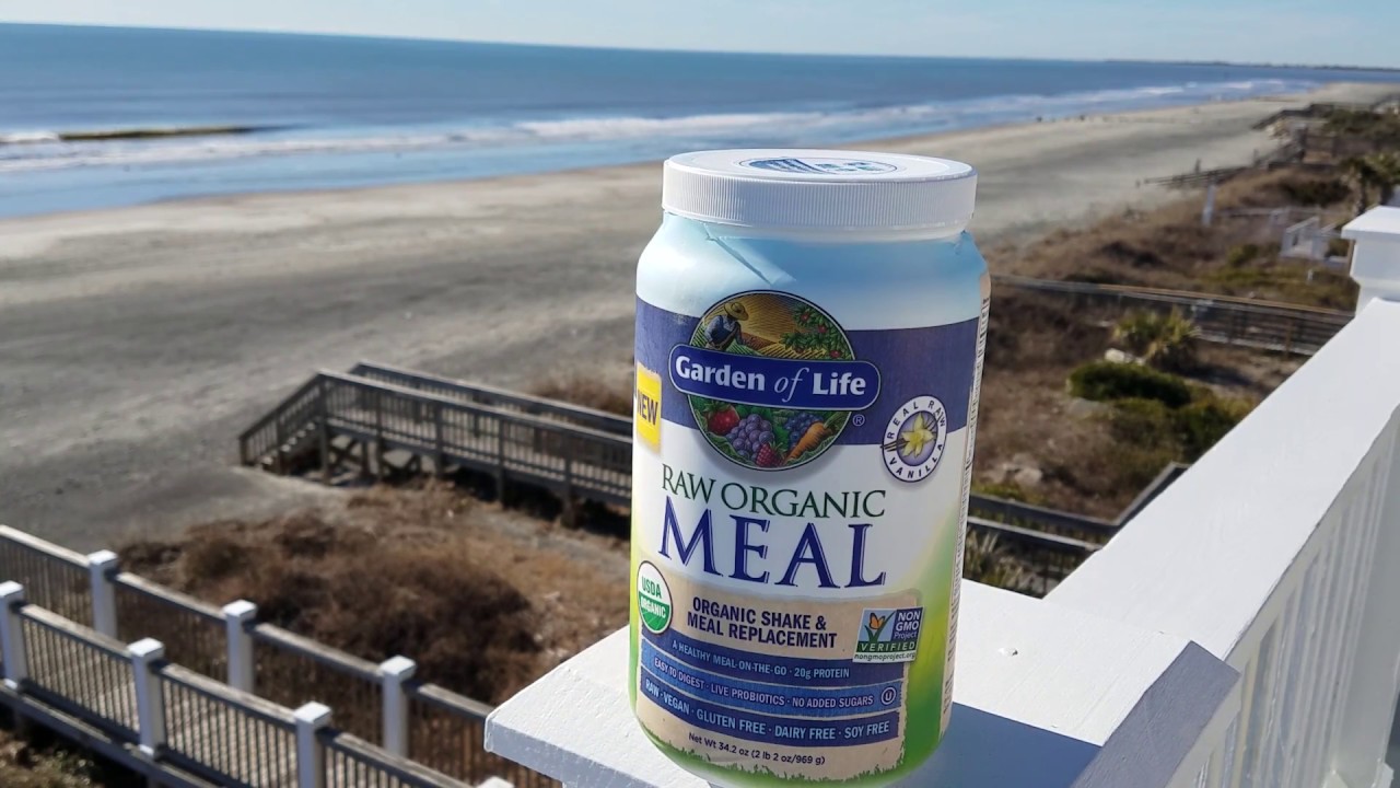 Raw Organic Protein Shake Mix - Garden of Life Raw Meal Review