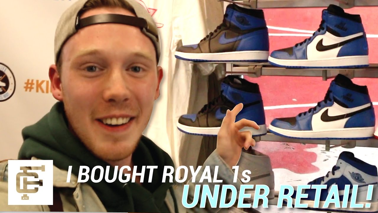 I BOUGHT ROYAL 1S FOR UNDER RETAIL AT KICKSUSA