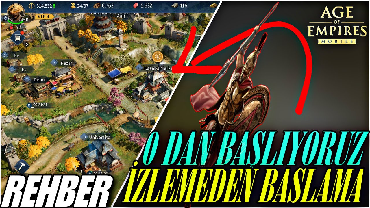 РУКОВОДСТВО ДЛЯ НАЧИНАЮЩИХ | AG OF EMPIRES MOBILE (НАЧИНАЯ С 0) — НАЧНИТЕ БЕЗ ПРОСМОТРА
