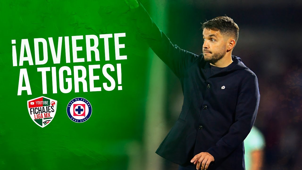 &iexcl;La ADVERTENCIA de Nicol&aacute;s Larcam&oacute;n a TIGRES en Semifinales! | Cruz Azul