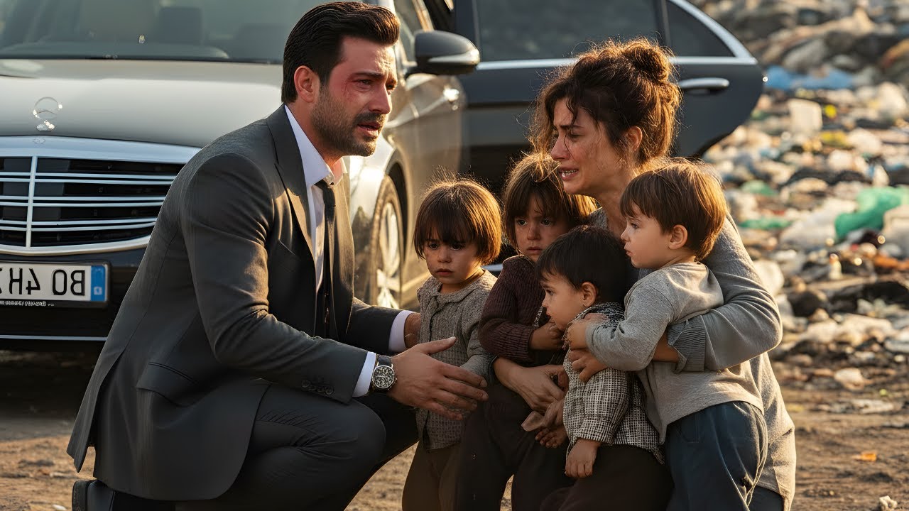 ÇÖPLÜKTE ESKİ NİŞANLISINI VE YEDİ ÇOCUĞUNUN ARTIKLARLA DOYDUĞUNU GÖREN MİLYONER ÖFKEDEN AĞLADI!