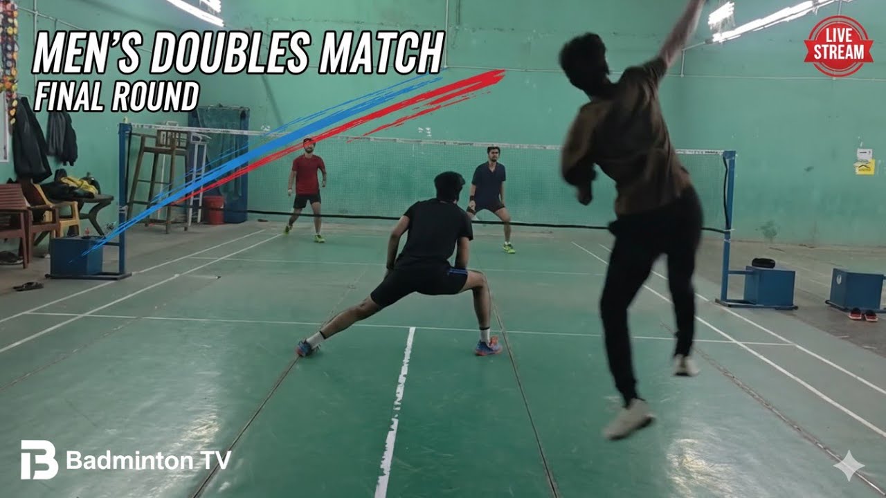 How to Beat Better Players in Badminton || Best doubles player Badminton Match Practice || 