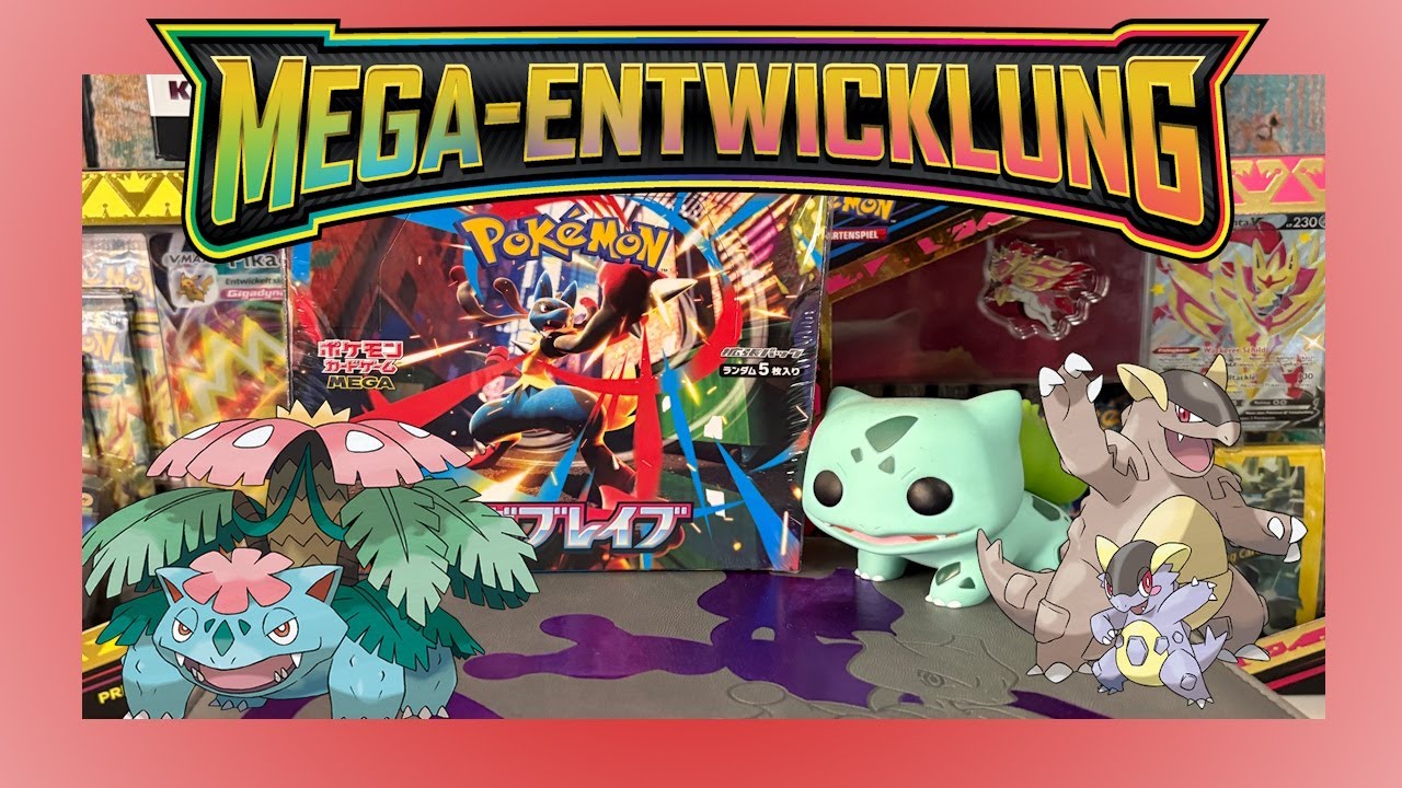 Pokémon Mega Brave - Mega Entwicklungen Unboxing