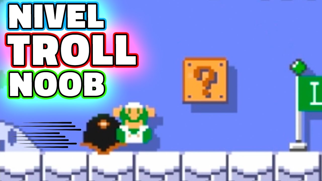 Este Nivel Troll de Principiante es Maravilloso [Super Mario Maker 2]