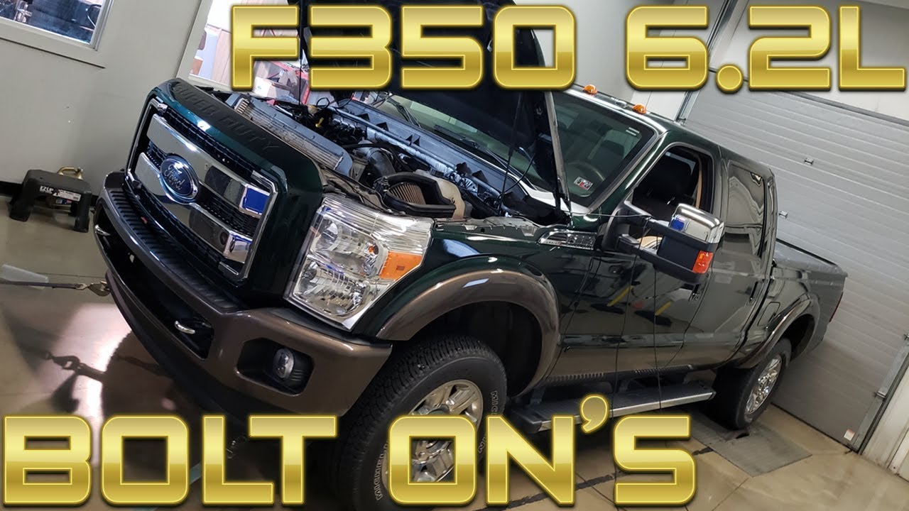2016 F350 6.2L Work Truck Dyno с (крепёжными деталями) Super Duty в Brenspeed