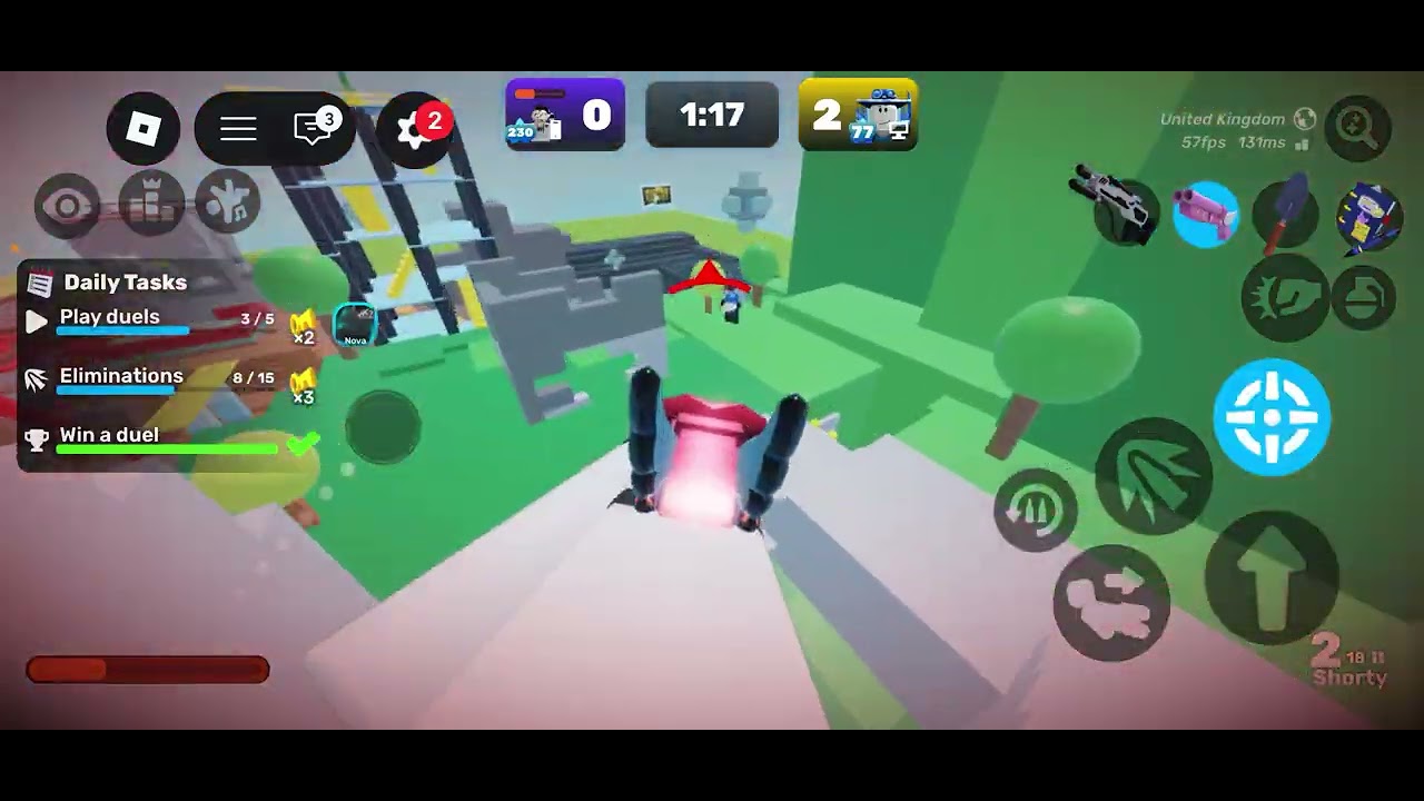 Roblox rivals but daily shop chooses my loadout