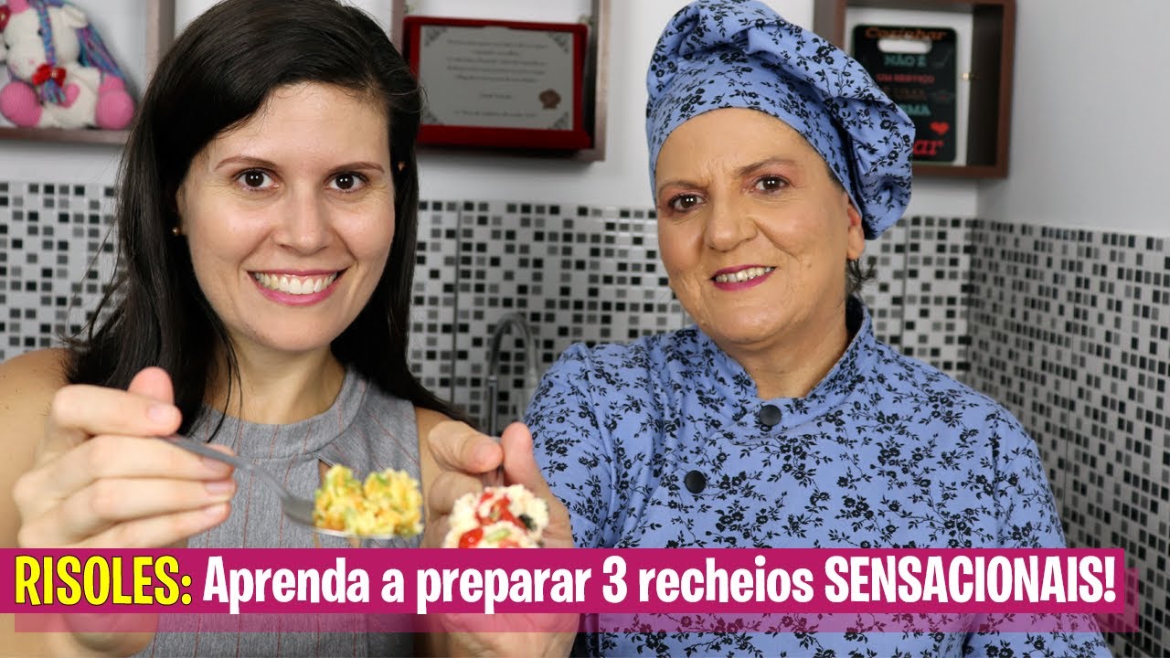 Risoles: Aprenda a preparar 3 recheios SENSACIONAIS