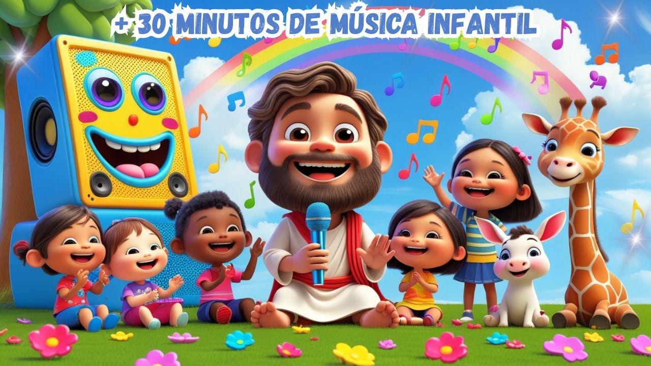 + 30 Minutos de Música Infantil🌞🎸-Maratón Música Infantil🎶🌟 Canción Infantil🎶🌈