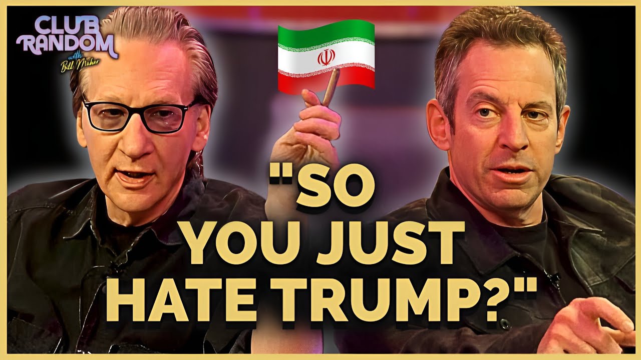 Sam Harris ATTACKS Trump For 🇮🇷 Iran Strike, Then Bill Maher Puts Him in His Place!
