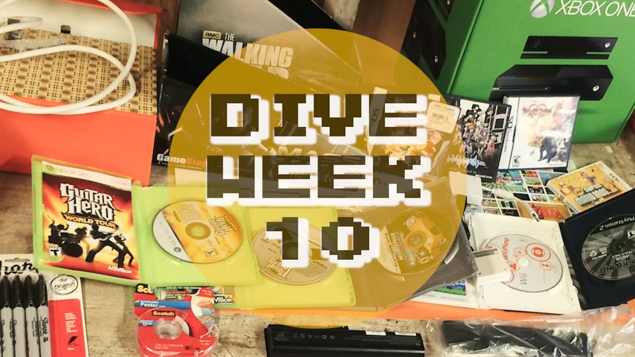 GameStop Dumpster Dive - Fun Finds! - Week 10 | + Trade Mail #4