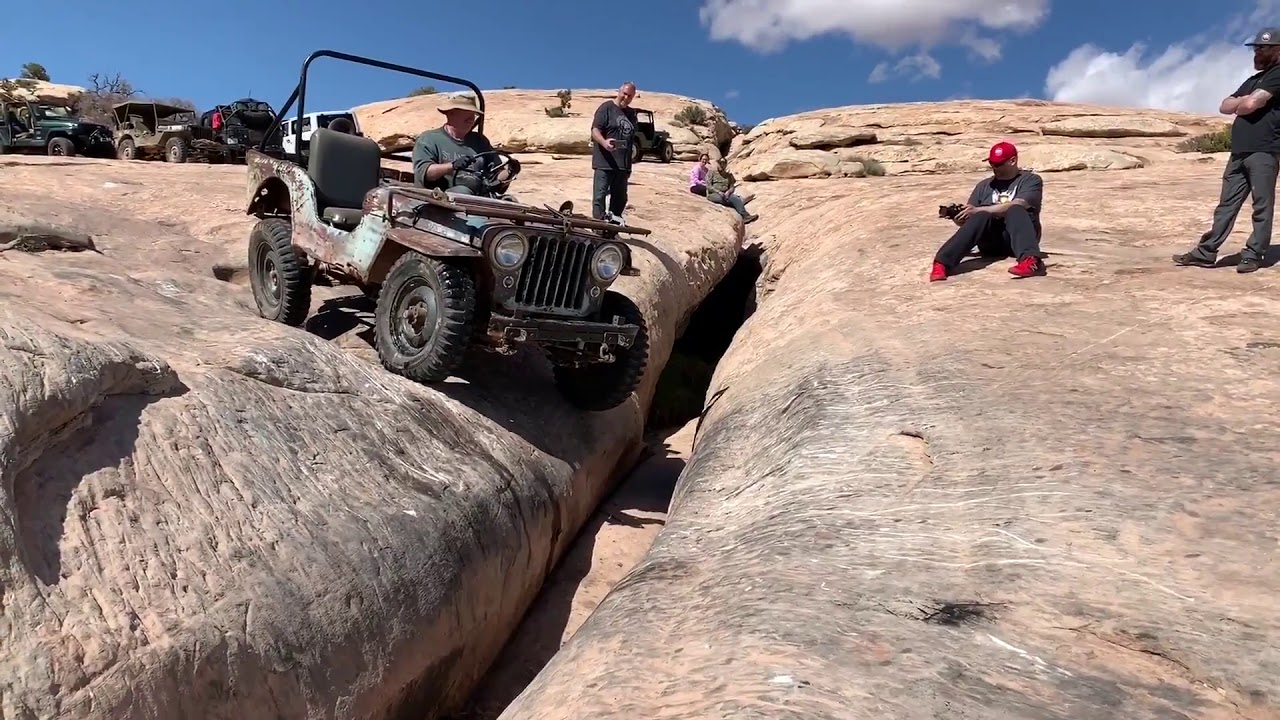 Grampa’s Jeep on No Left Turn and The Golden Crack.