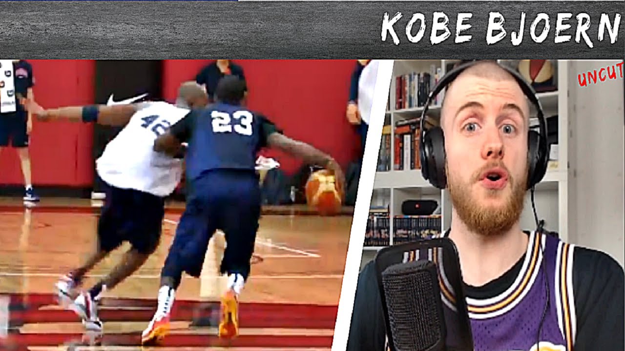 KobeBjoern reagiert auf Kyrie Irving Crossover & Ankle Breaker | Practice Edition | Reaktion