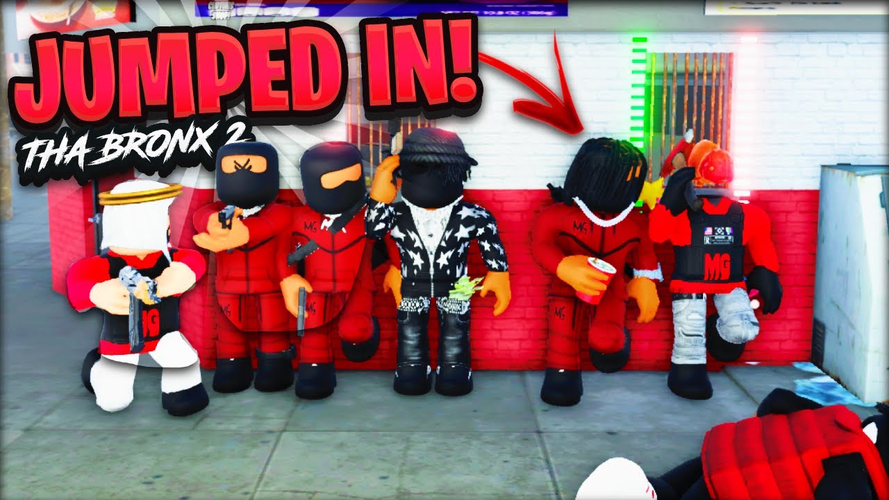 THE BIGGEST GANG JUMPED ME IN THIS ROBLOX BRONX HOOD GAME (CONSOLE AND MOBILE)