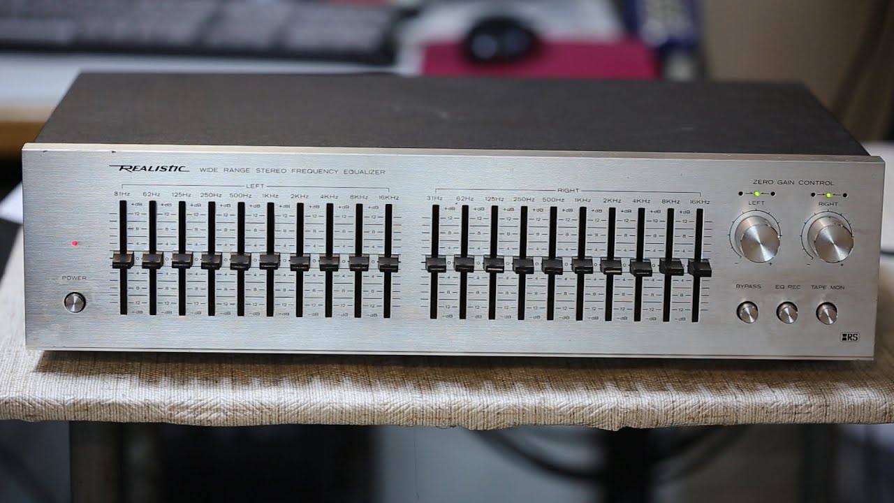 Realistic 31-2000 Graphic Equalizer- Vintage Audio Review Episode #42
