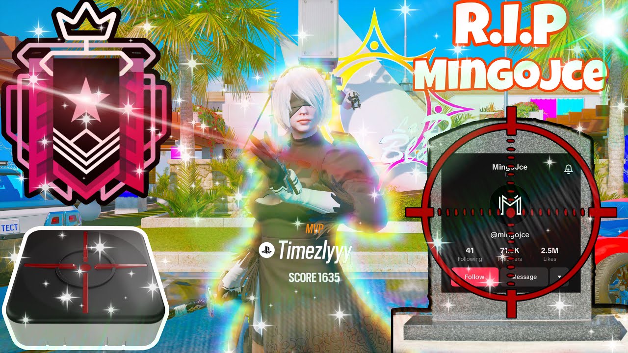 MingoJce Gets SLAMMED By A XIM MATRIX Gunner | R6 Operation Heavy Mettle