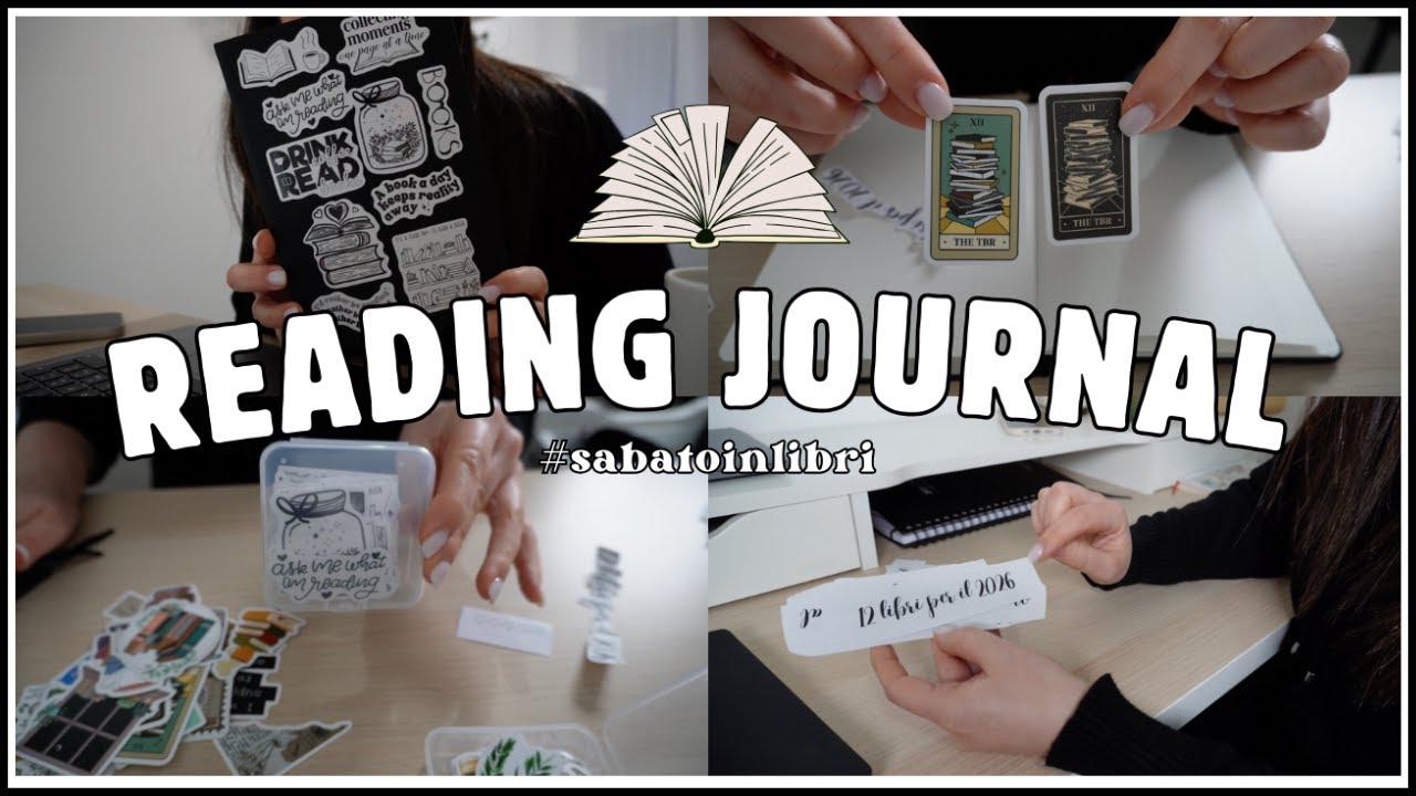 READING JOURNAL 2026 📚 Realizziamolo insieme! | #sabatoinlibri