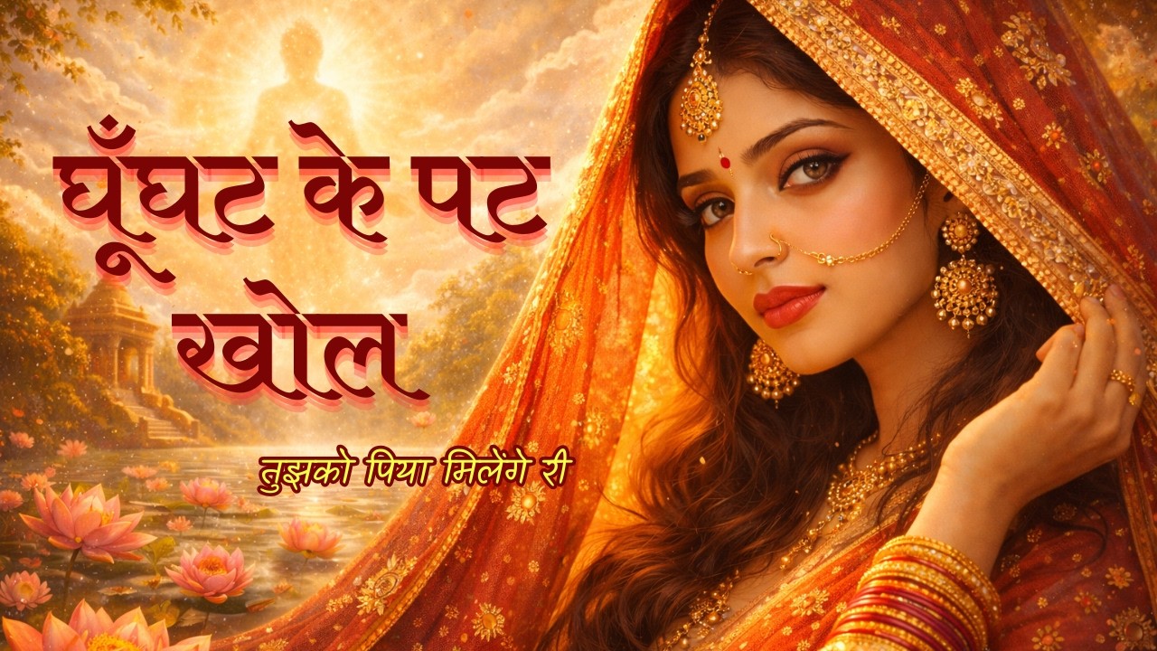 घूँघट के पट खोल | kabir song 2026| ghoonghat ke pat khol | तुझको पिया मिलेंगे | hindi bhajan