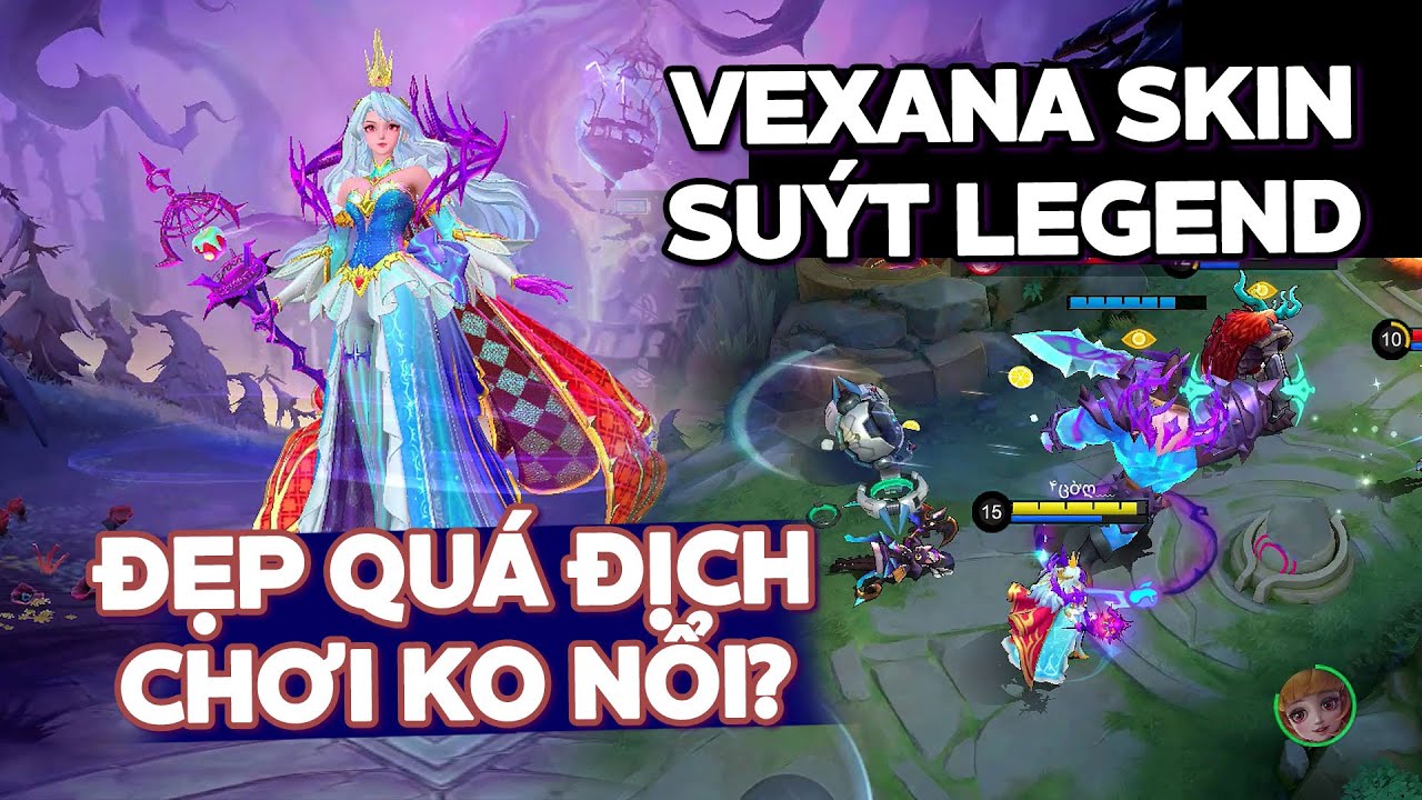 MLBB | VEXANA ZENITH VÀ LỐI CHƠI LẤY SKIN ĐÈ NGƯỜI: ĐẸP QUÁ ĐỊCH NGỢP KO CHƠI NỔI? | Tốp Mỡ