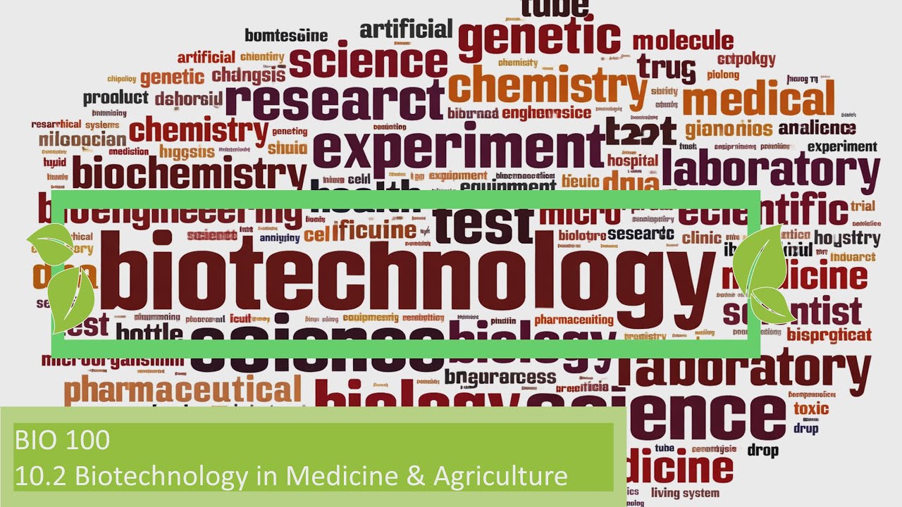 Biotechnology: Biotechnology in Medicine & Agriculture