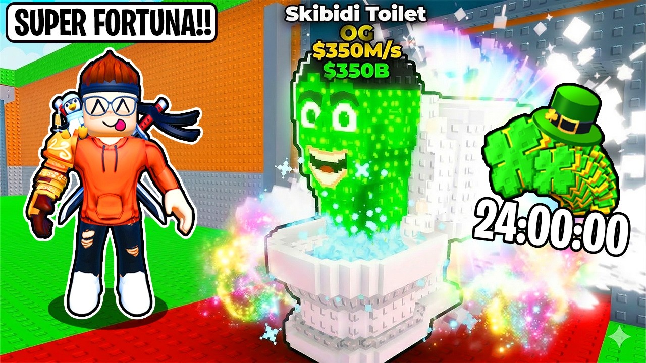 Il mio TACO TUESDAY più FORTUNATO di sempre su Roblox Steal a Brainrot! (admin abuse)
