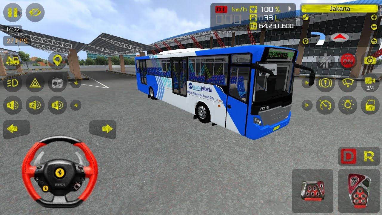 BUS TRANSJAKARTA OLENG PARAH DI IBUKOTA 😱