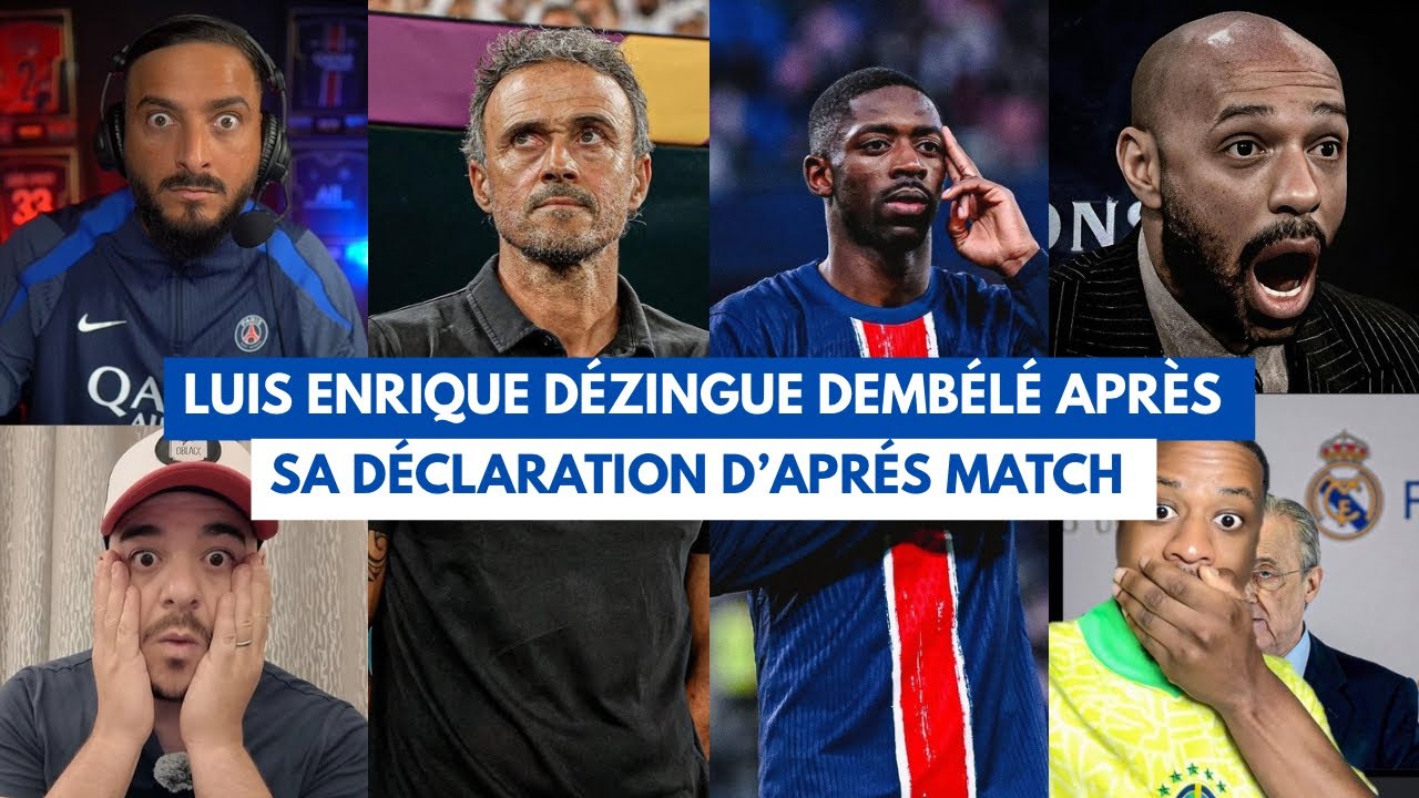 🚨😡 LUIZ HENRIQUE DÉTRUIT OUSMANE DÉMBÉLÉ APRÈS SA DÉCLARATION D’APRÈS MATCH CONTRE DESIRÉ DOUÉ!