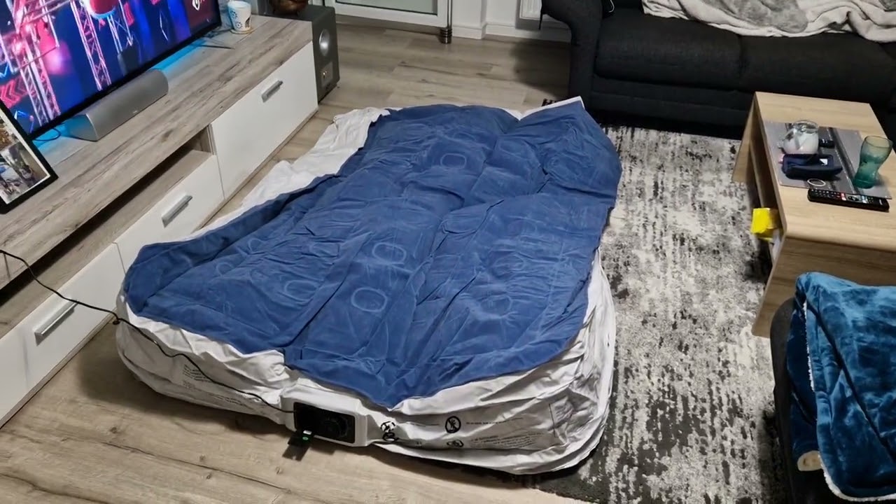 iDOO Queen Luftmatratze, Luftbett Selbstaufblasend mit Elektrischer Luftpumpe, Top Ware super Gef&uuml;hl