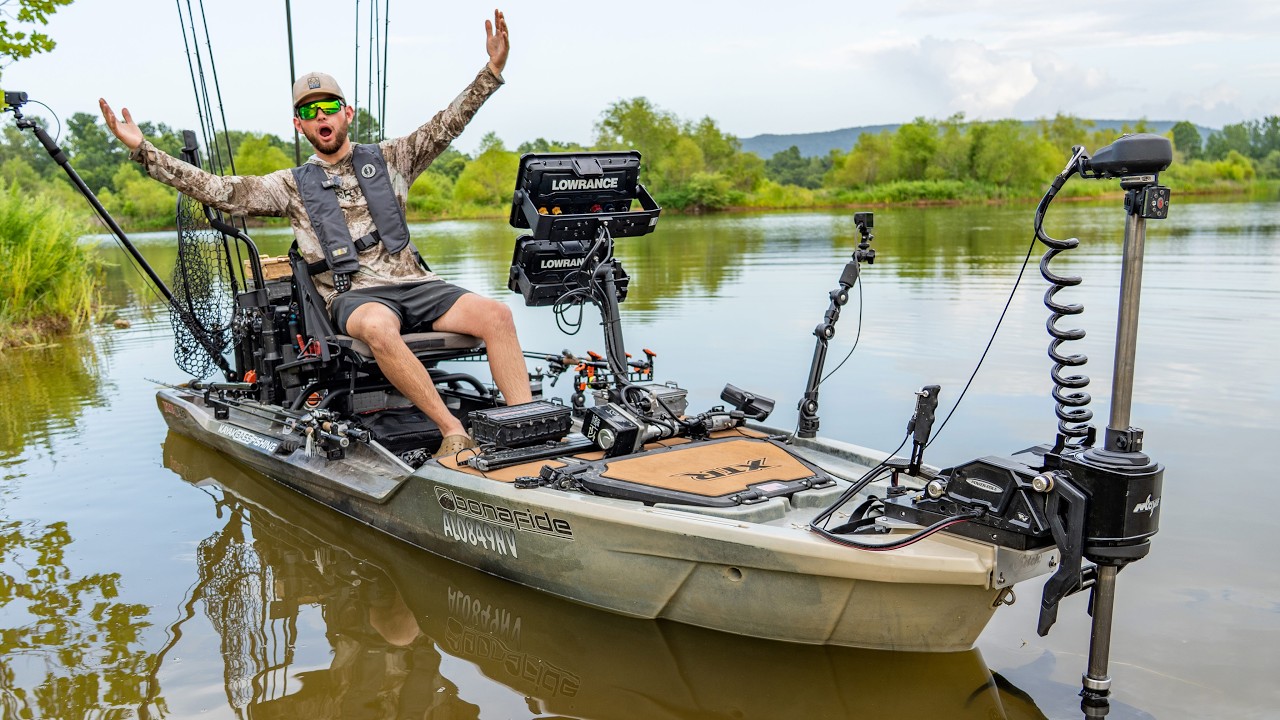 EPIC Father Vs. Son Kayak Rigging Showdown! | Bonafide XTR 130