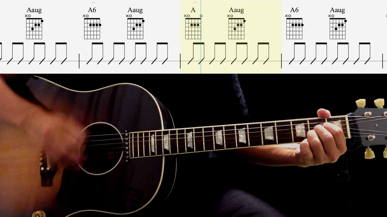Guitar Score : I'll Be On My Way (Rhythm Guitar) - The Beatles