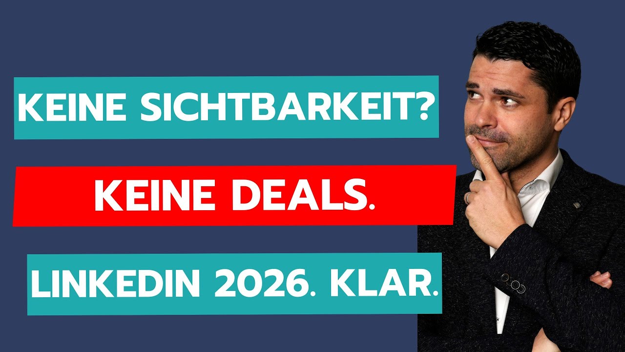268 - LinkedIn 2026: So wirst du sichtbar – und relevant - www.verhandlungs-bootcamp.com