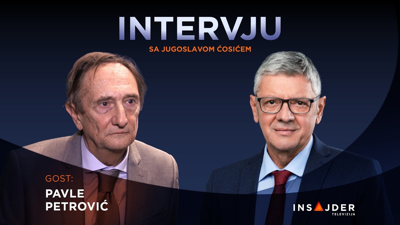 Insajder intervju: Pavle Petrović