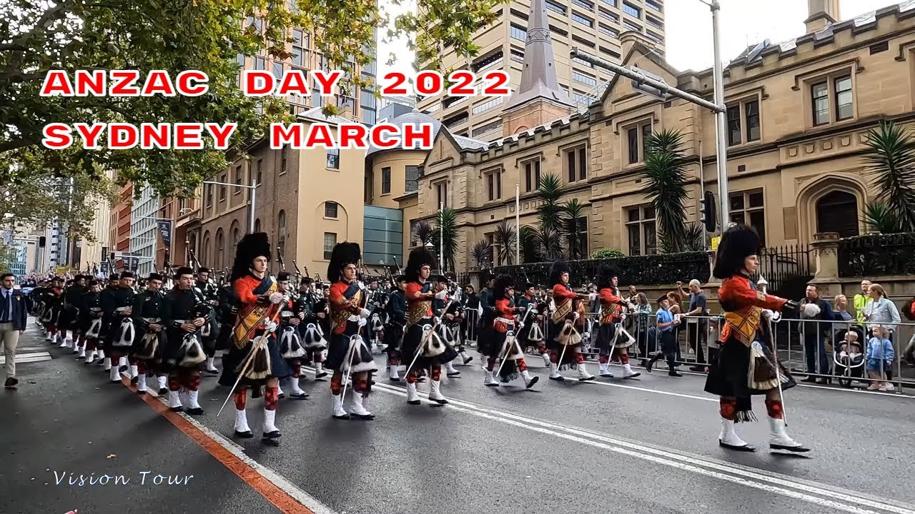 ANZAC DAY MARCH 2022 SYDNEY