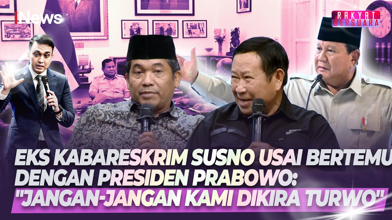 Pengakuan Susno Duadji Usai Bertemu Prabowo: 